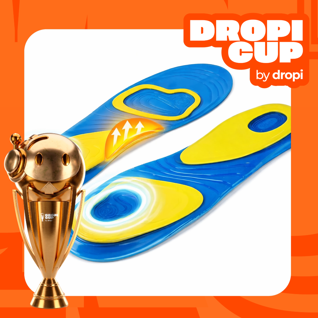 Plantillas Gel Ortopedicas DROPI CUP